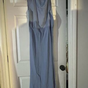 Blue Sleeveless Dress